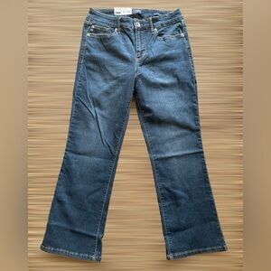 Chaps Mid Rise Crop Kick Jeans size 6 NWT